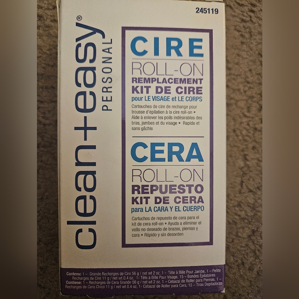 Clean+Easy Wax Roll-On Replacement Kit - Picture 3 of 4